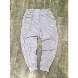 Puma Lilac Lavender Track Pants with White Piping – Size‎ Medium